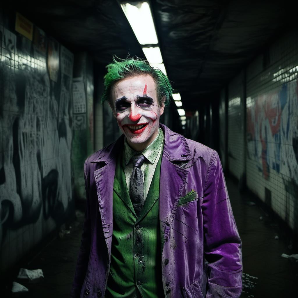 Angel Perez Valence als Joker — generiert mit eigenem Stable Diffusion Modell